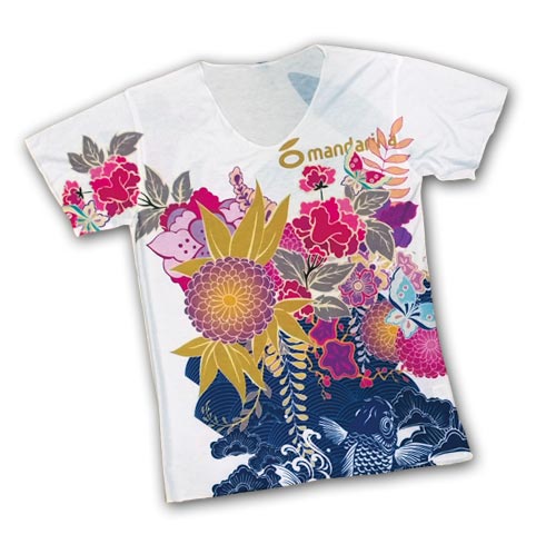Marcaje Sublimación Ropa laboral y promocional - camiseta mandarina sublimación